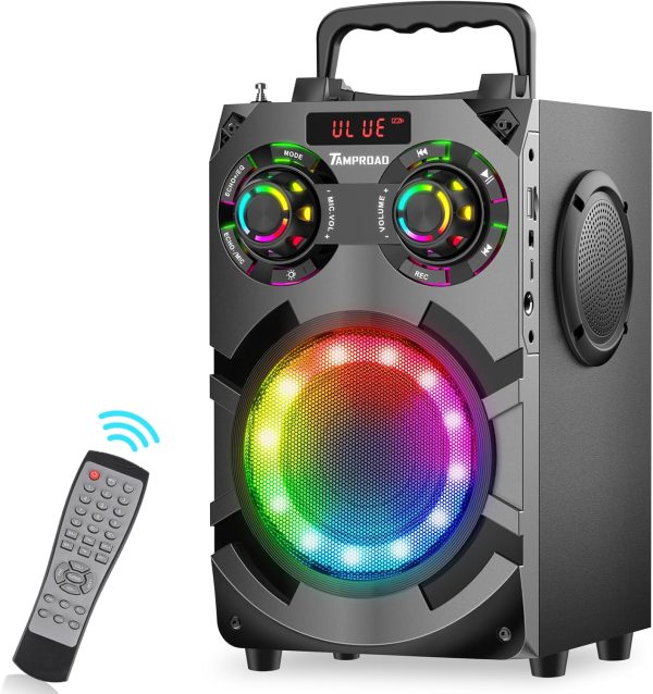 Bluetooth Speakers, 60W Loud Wireless Stereo Speaker with Su...
