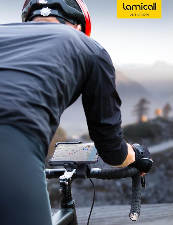 Lamicall Motorcycle Phone Mount Holder - [Camera Friendly] [... - Image 7