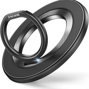 SYNCWIRE Upgraded Magnetic Phone Ring Holder for MagSafe, Ma...