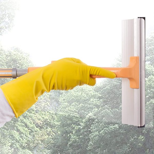 Rubber Gloves, 3 Pairs Cleaning Reusable Dishwashing Gloves,... - Image 7