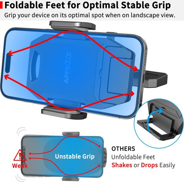 APPS2Car Sturdy CD Slot Phone Mount with One Hand Operation ... - Image 8