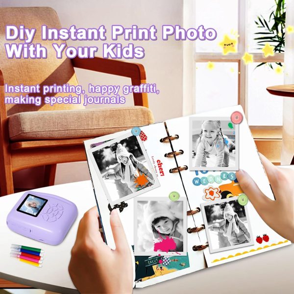 Kids Camera Instant Print Camera - Racazl Instant Camera for... - Image 5
