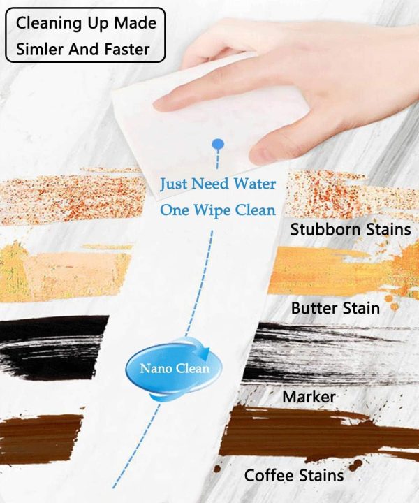 100 Pack Magic Sponges Eraser for Cleaning, Reusable Melamin... - Image 5
