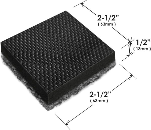 Slipstick GorillaOutdoor Weatherproof 2-1/2 Inch Furniture S... - Image 5
