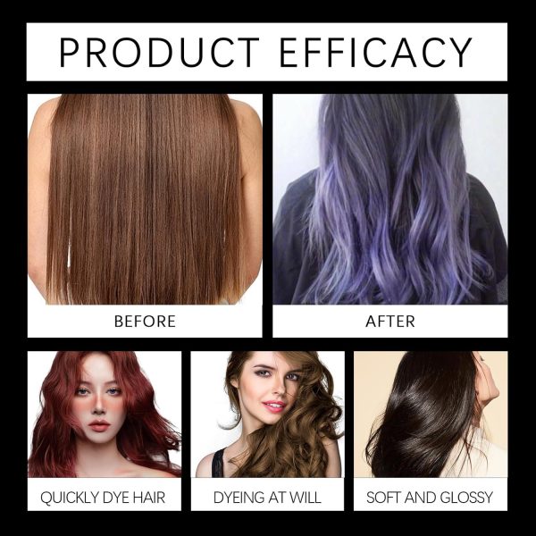 Hair Dye Shampoo,2025 New Hair Care Dye Shampoo,Haircare,For... - Image 2