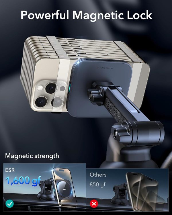 ESR for 15W MagSafe Car Mount Charger, Dashboard/Windshield ... - Image 5