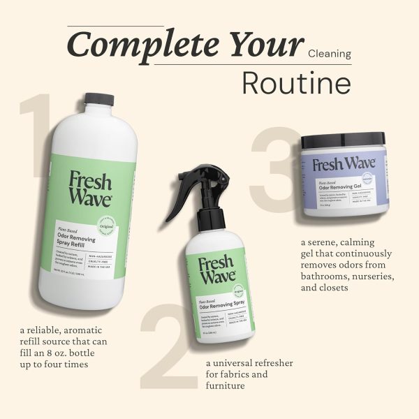 Fresh Wave Odor Eliminator Spray & Air Freshener Refill, 32 ... - Image 7