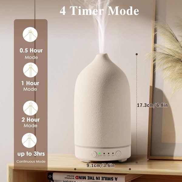 Diffuserlove Ceramic Diffuser 160ml Essential Oil Diffusers ... - Image 5