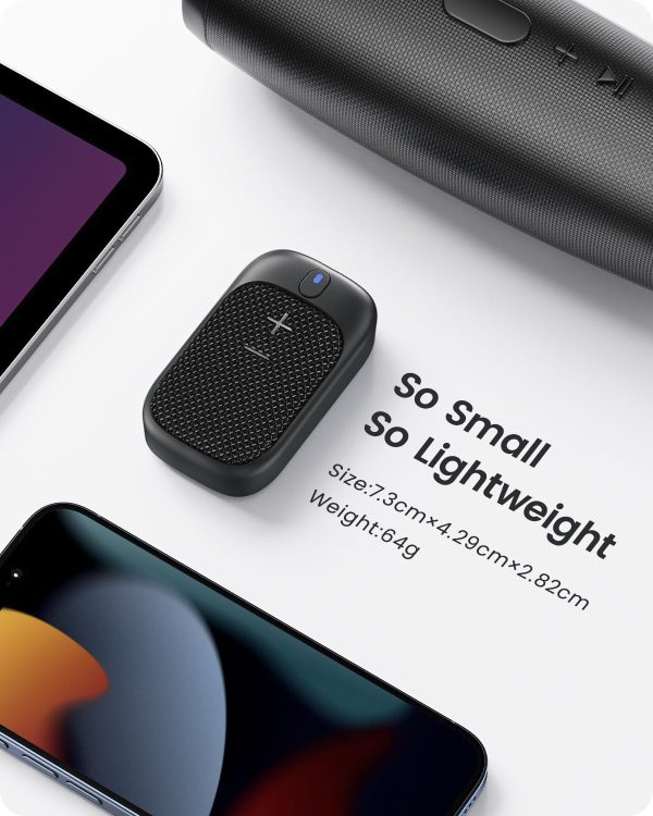 Wearable Bluetooth Speaker,LENCENT Magnetic Clip-On Wireless... - Image 3