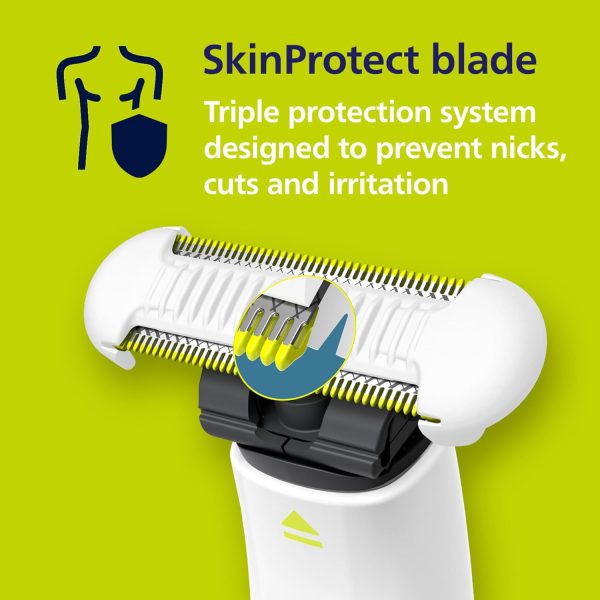 Philips OneBlade Intimate, Designed For Pubic Grooming, Trim... - Image 3