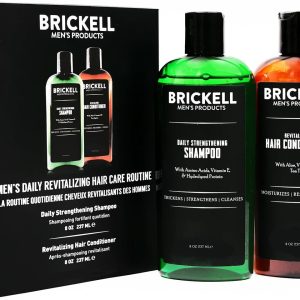 Brickell Men’s Daily Revitalizing Hair Care Routine, Mint an...