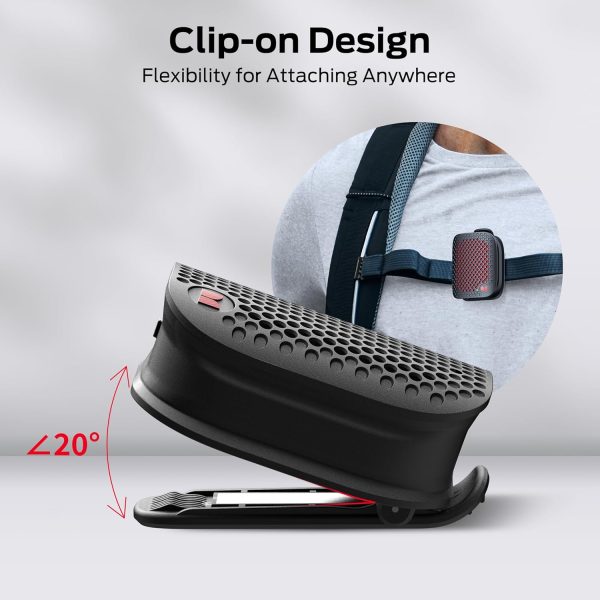 Monster Blaster Micro Wearable Bluetooth Speaker, Clip-on Wi... - Image 3