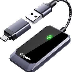 Dofash Wireless Carplay Adapter, Converts Wired to Wireless ...