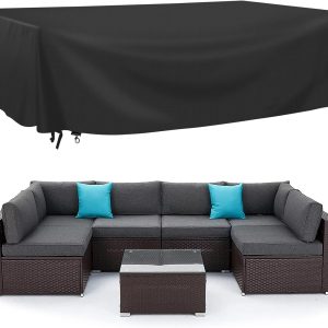 Mokani Patio Furniture Covers, Waterproof, Outdoor Furniture...