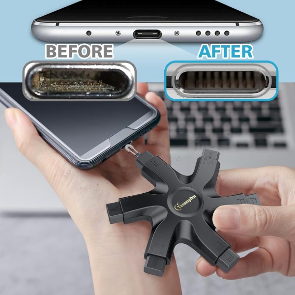 Phone Cleaning Kit Port Cleaner Repair & Restore Tool for iP... - Image 4