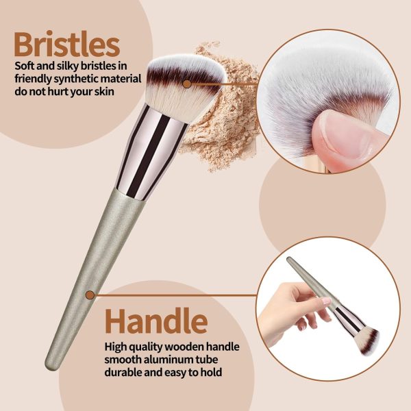 Makeup Brushes Set, 15 Pcs Professional Foundation Eyeshadow... - Image 2