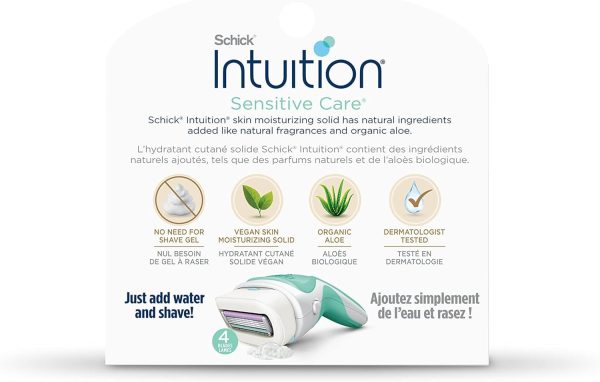 Intuition Schick Sensitive Skin Womens Razor Refills with Vi... - Image 8
