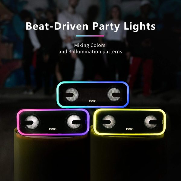 DOSS SoundBox Pro Plus Bluetooth Speaker Wireless with 24W S... - Image 6