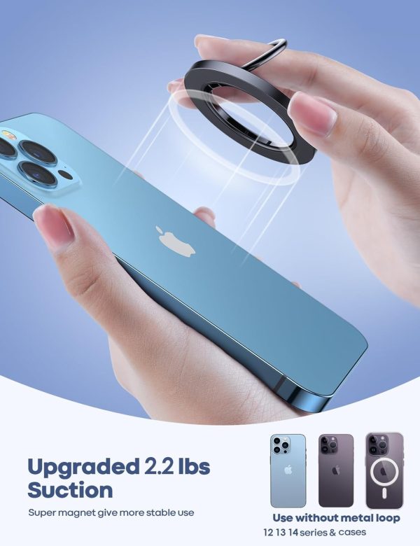 Lamicall Magnetic Finger Phone Ring Holder - Magnetic Phone ... - Image 2