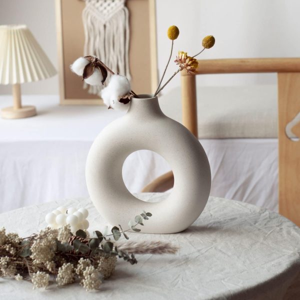 CEMABT Vases for Pampas Grass,Creative Vase Modern Home Deco... - Image 6