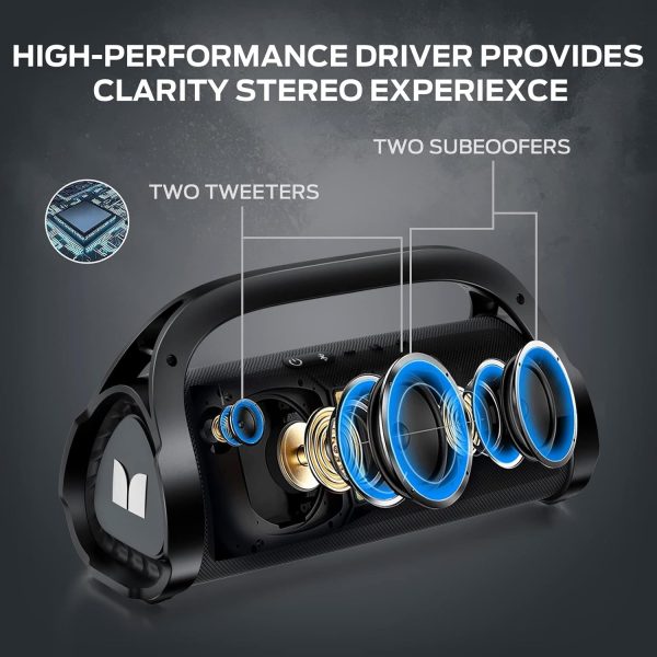 Monster Adventurer Max Bluetooth Speaker, IPX7 Waterproof Ou... - Image 2