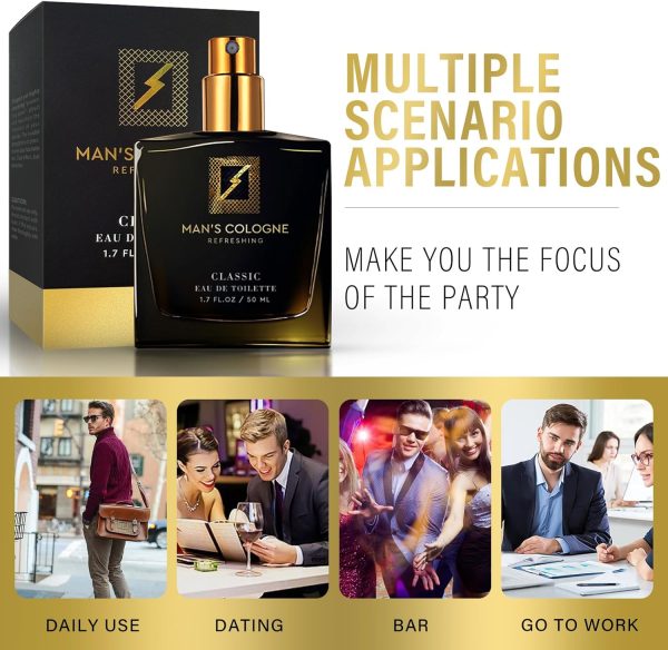 Pheromone Cologne For Men, Long-Lasting Premium Pheromone Pe... - Image 4