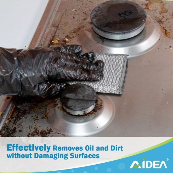 AIDEA Multipurpose Wire Dishwashing Rag for Wet and Dry, 24P... - Image 2