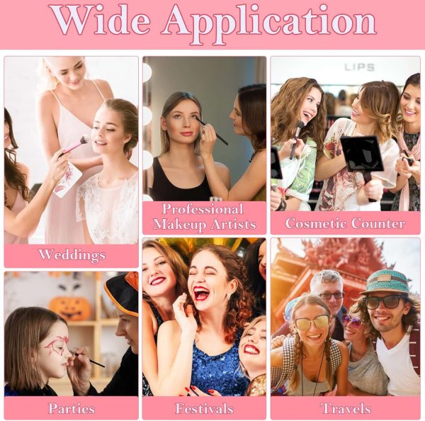 Disposable Makeup Applicators Kit with Triangle Puff Mixing ... - Image 7