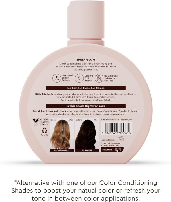 Glaze Super Gloss Sheer Glow Clear Conditioning Gloss – For ... - Image 7