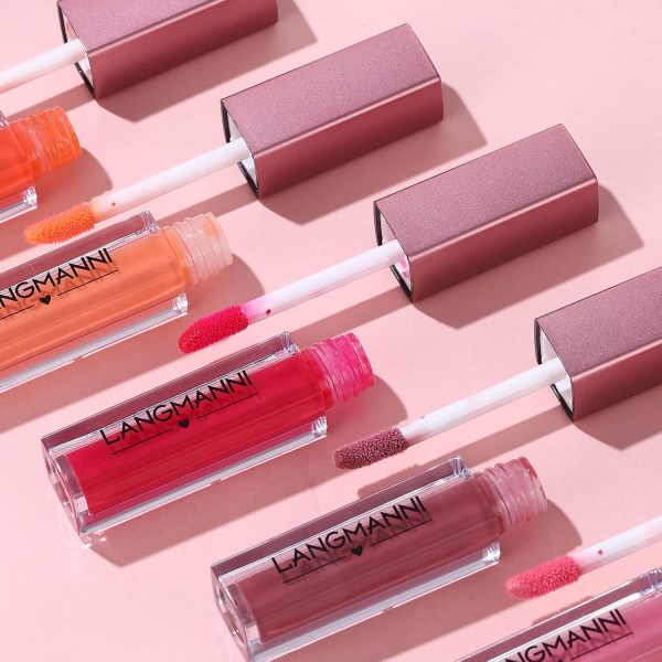 LANGMANNI 12Pcs Lip gloss Collection Makeup Set, Shiny Smoot... - Image 9
