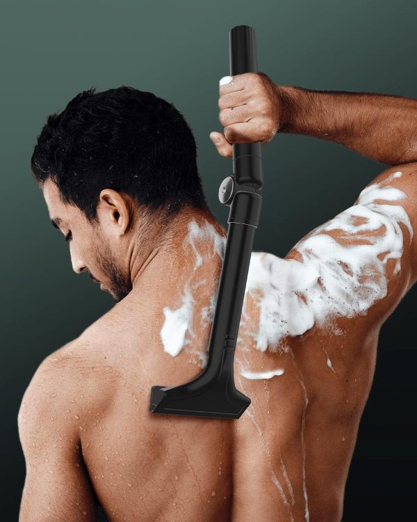 NUBACK Manual Back Shaver for Men with Long Extendable Handl... - Image 6
