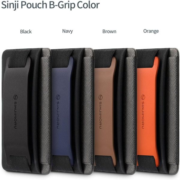 Sinjimoru Cell Phone Wallet Card Holder with Phone Grip, Cel... - Image 6