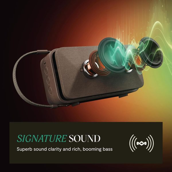 House of Marley Rise Up Solar Bluetooth Speaker, IP67 Waterp... - Image 2