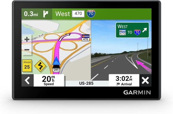 Garmin Drive 53 GPS Navigator, High-Resolution Touchscreen,...