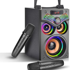 Bluetooth Speaker,15W Bluetooth Wireless Speaker with LED Li...