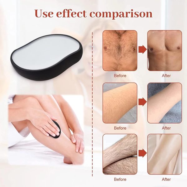 Jasni Crystal Hair Remover Stone Painless Exfoliation Hair R... - Image 3