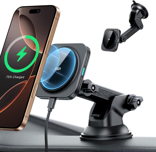 ESR for 15W MagSafe Car Mount Charger, Dashboard/Windshield ...