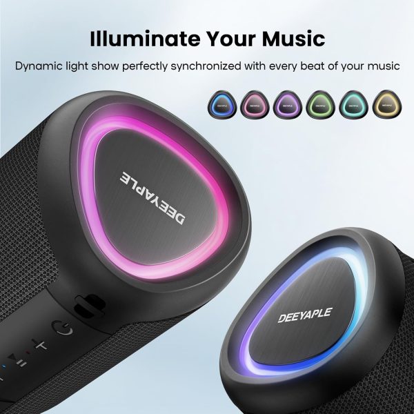 Deeyaple Portable Speaker, Wireless Speaker Bluetooth with L... - Image 5