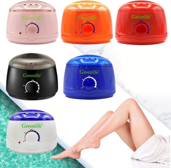 GreenLife® Hair Removal Wax Warmer for Unisex, Home Wax Mach... - Image 8