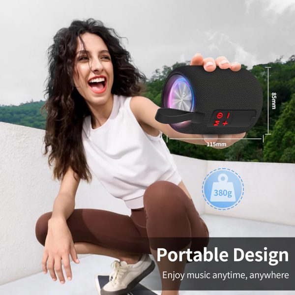 Oraolo Bluetooth Speaker, Portable Bluetooth Speakers with I... - Image 7