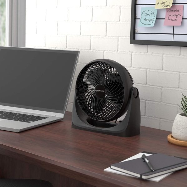 Amazon Basics Air Circulator Fan, Desk Fan for Bedroom, Home... - Image 6