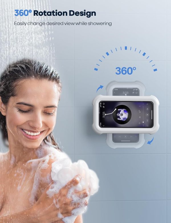 Lamicall Shower Phone Holder Waterproof - IPx6 HD Screen Wat... - Image 2