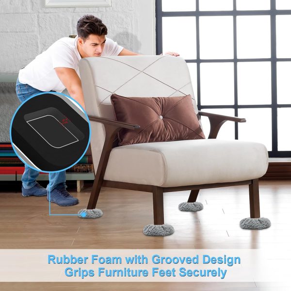 New Upgrade Furniture Sliders, Multi-Surface 3-in-1 Furnitur... - Image 4