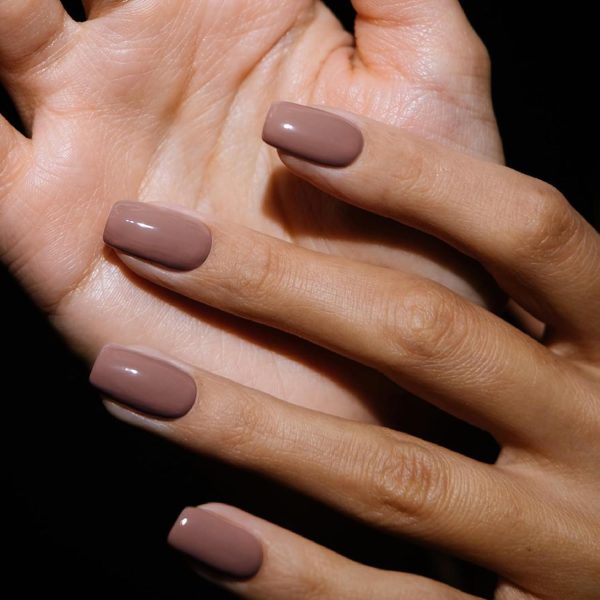 Dark Nude Press on Nails Medium Short Square,Xcreando Glue o... - Image 4