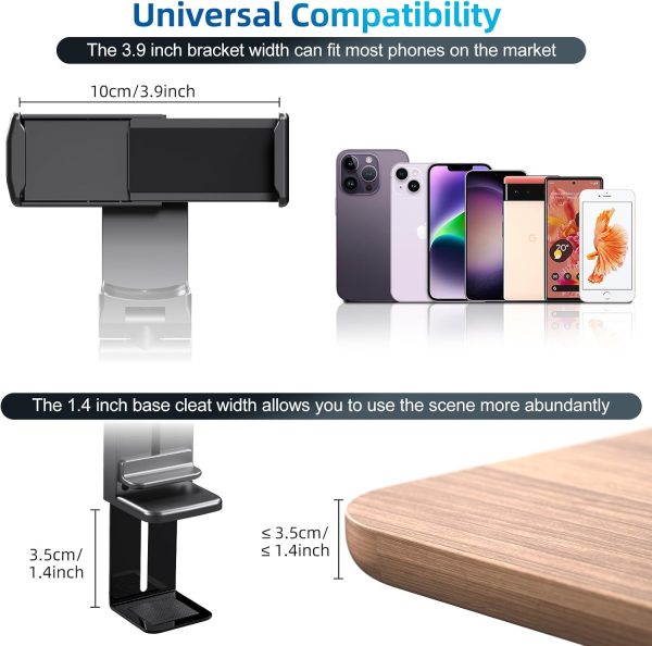 2-Pack Airplane Travel Essentials Phone Holder Universal Air... - Image 6