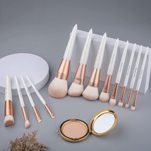 Makeup Brushes Set, Professional Premium Foundation Eye Shad... - Image 2