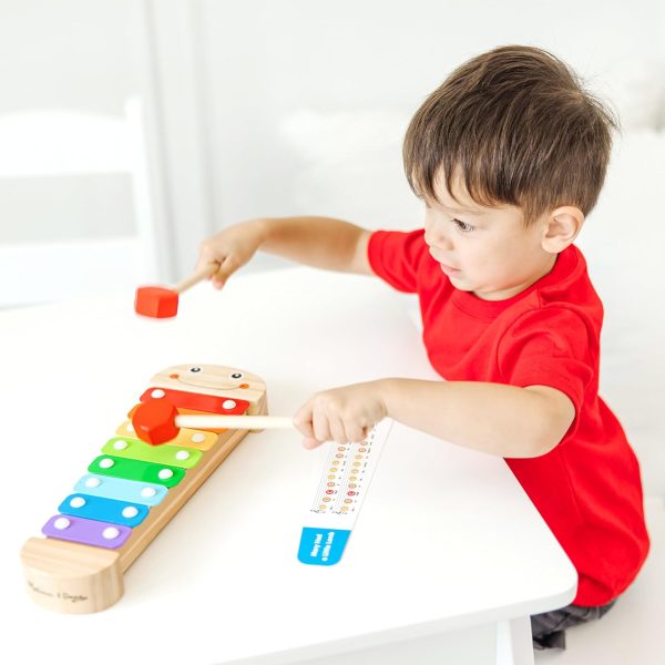 Melissa & Doug Caterpillar Xylophone Musical Toy with Wooden... - Image 8