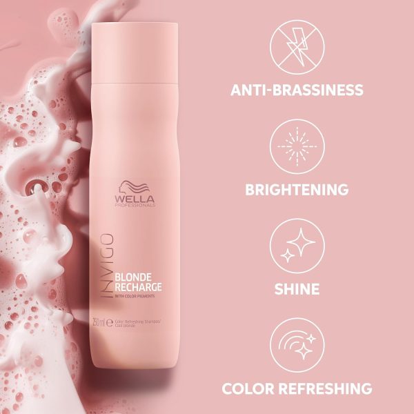 Wella Professionals Invigo Blonde Recharge Cool Blonde Shamp... - Image 6