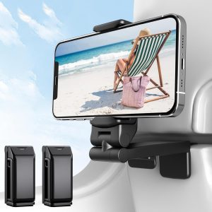2-Pack Airplane Travel Essentials Phone Holder Universal Air...