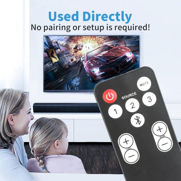 RE15031 Remote Control Compatible with Polk Audio Soundbar C... - Image 4